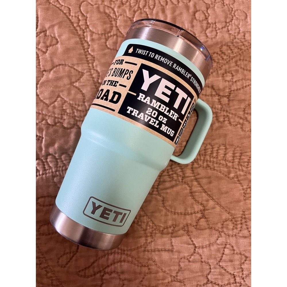 YETI - Rambler 20 oz. Travel Mug - Seafoam